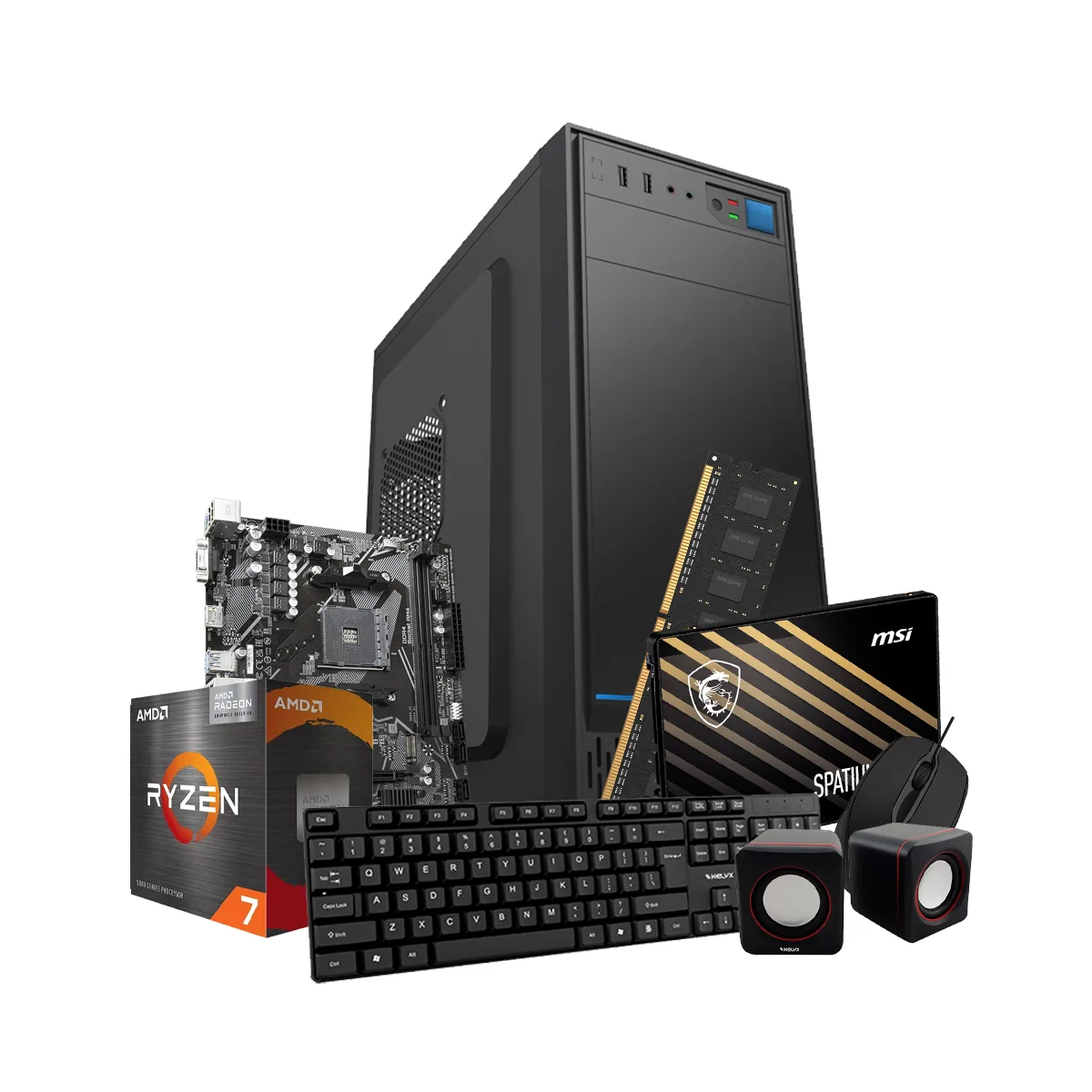 PC Kelyx AMD Ryzen 7 5700G 16GB SSD 480GB PCARM-72820-5700G-16G-480G-3