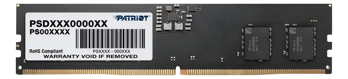 Memoria RAM Patriot Signature 8GB DDR5 5600MHz UDIMM PSD58G560082