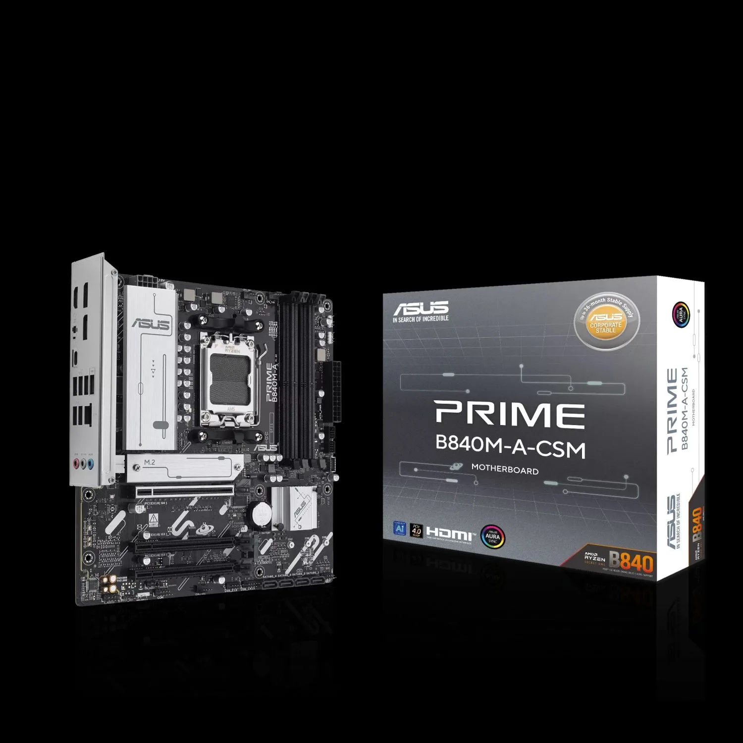 Motherboard Asus Prime B840m-a-csm Am5 Ddr5