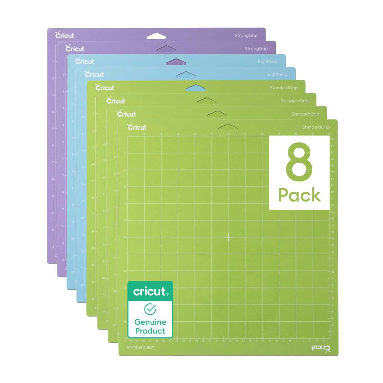 Tapetes De Corte Cricut 30x30  Variados Pack X8 Unidades 2012133