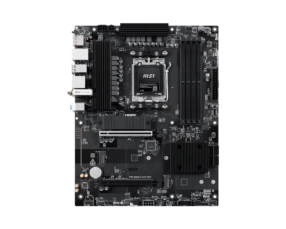 Motherboard Msi Pro B850-s Evo Wifi Am5 Ddr5