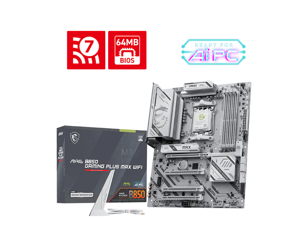 Motherboard Msi Mag B850 Gaming Plus Max Wifi Am5
