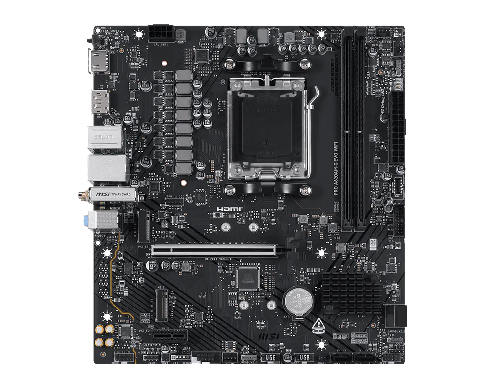 Motherboard Msi Pro A620am-g Evo Wifi Am5 Ddr5