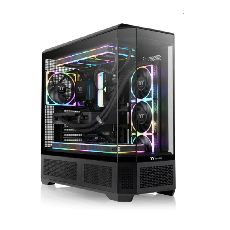 Gabinete TT View 600 TG Mid-Tower Black (0195)