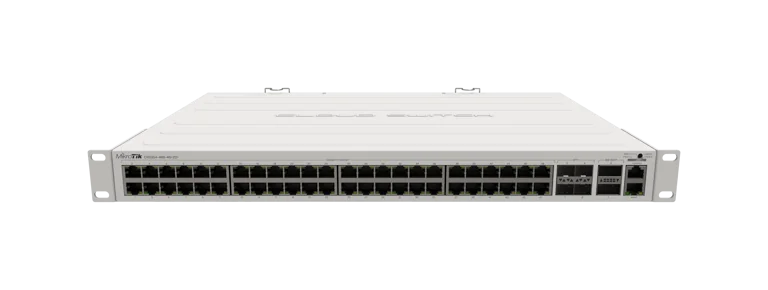 ROUTER MIKROTIK SW CRS354-48G-4S+2Q+RM CON FUENTE