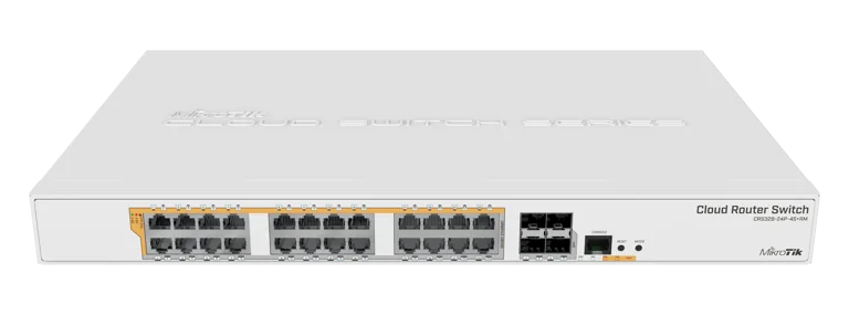 SWITCH MIKROTIK CRS328-24P-4S+RM CF