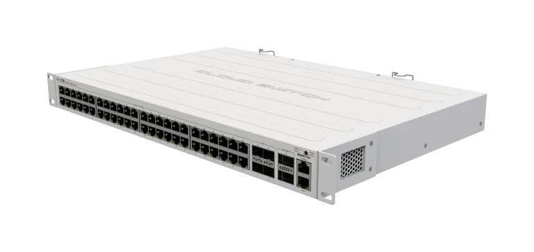 ROUTER MIKROTIK SW CRS354-48G-4S+2Q+RM CON FUENTE