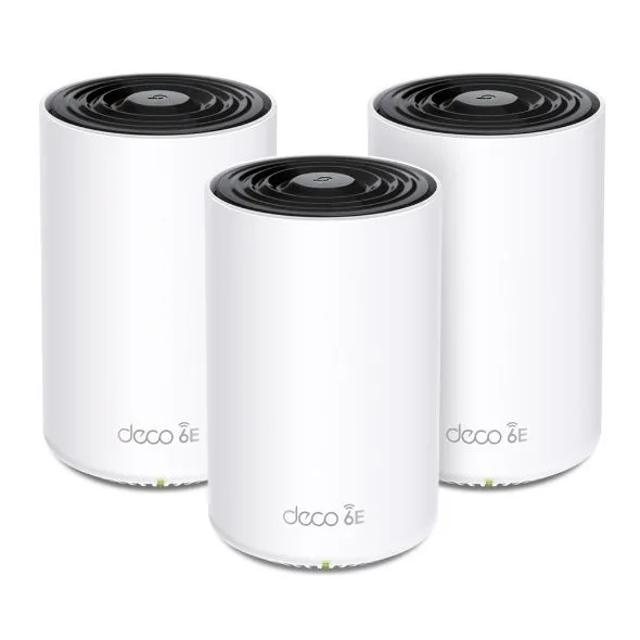 Punto de Acceso TP-Link Mesh AX5400 Wifi 6E Gigabit Pack x3