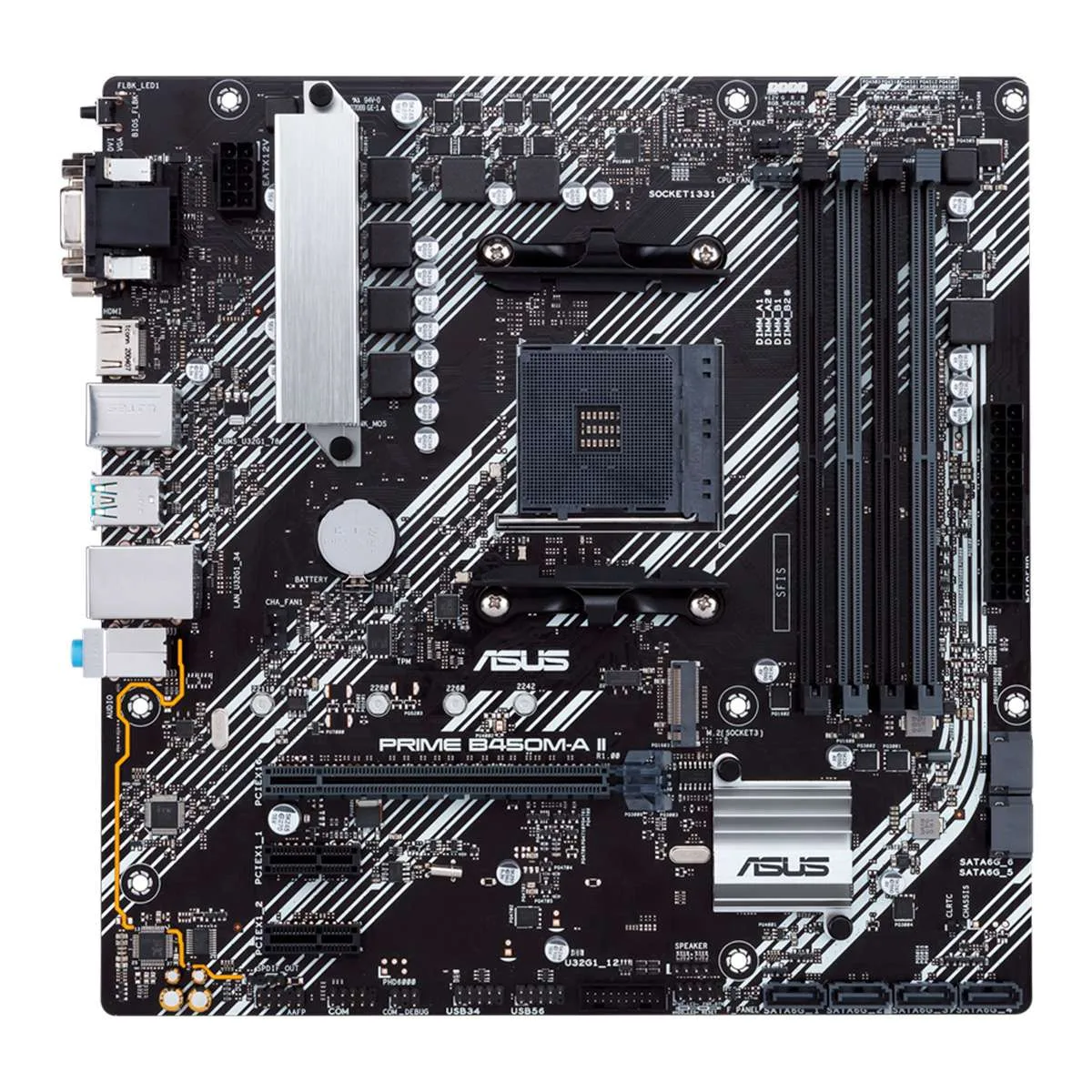 Motherboard Asus PRIME B450M-A II - CSM AM4 DDR4