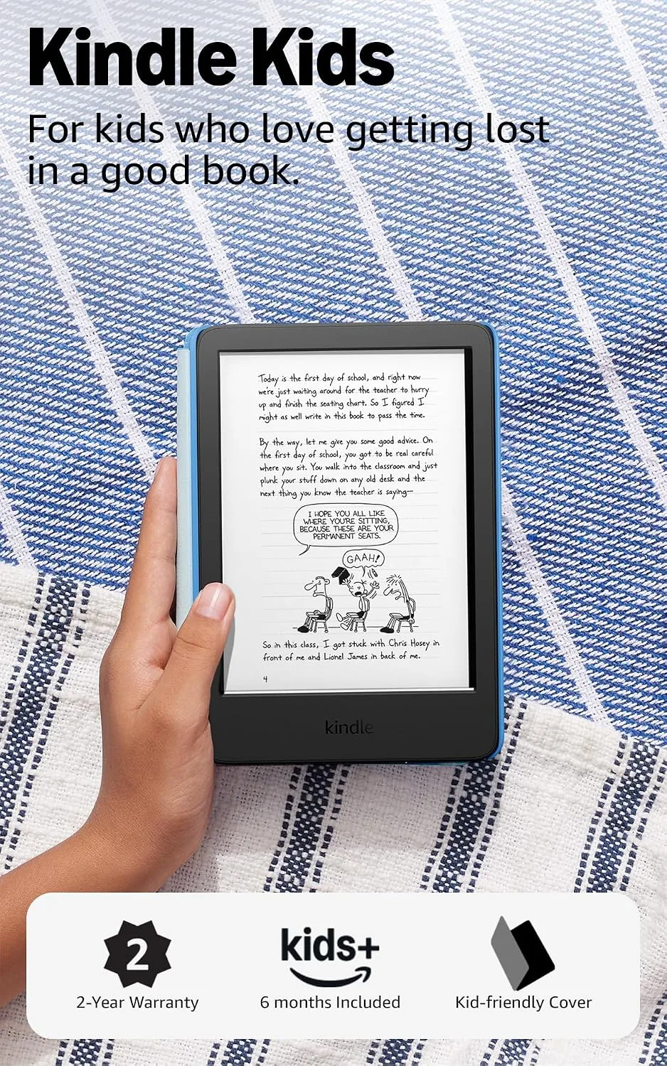 Kindle Kids Amazon Space Whale 6" 16GB 11va Gen B0CNVBQK38