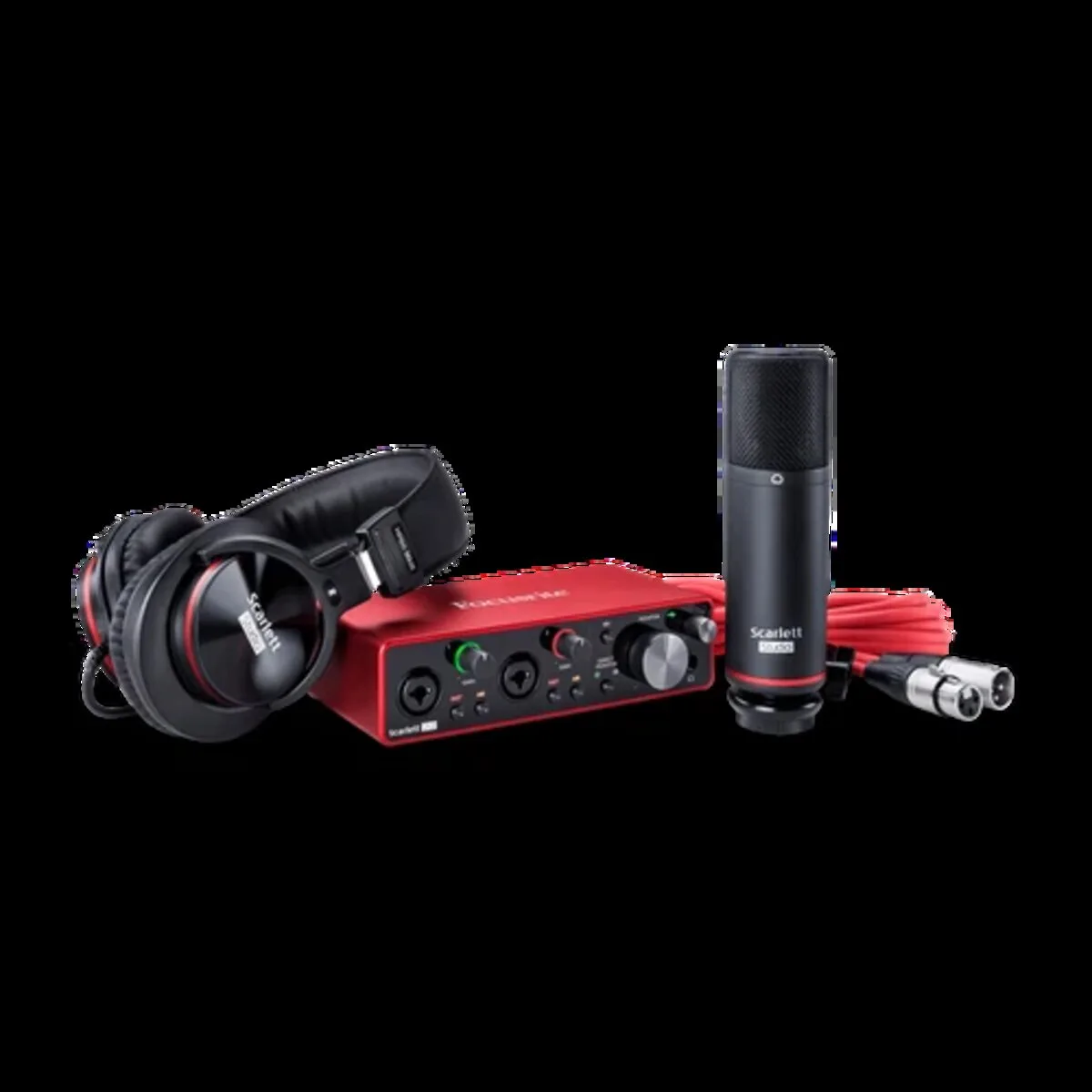 Kit Focusrite Scarlett 2i2 3ra Gen+Microfono CM25 MkIII+Auriculares HP60 MkIII