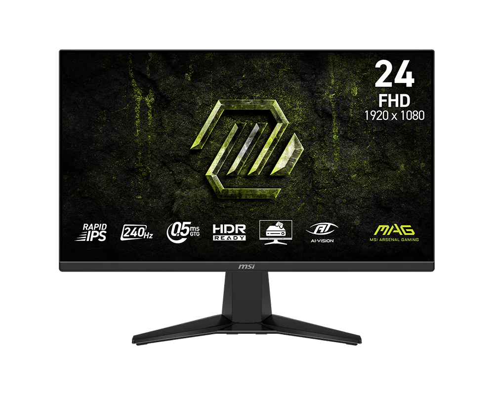 Monitor Msi Mag 245f X24  23.8" Full Hd Hdr 240 Hz Gaming  Ficha Usa
