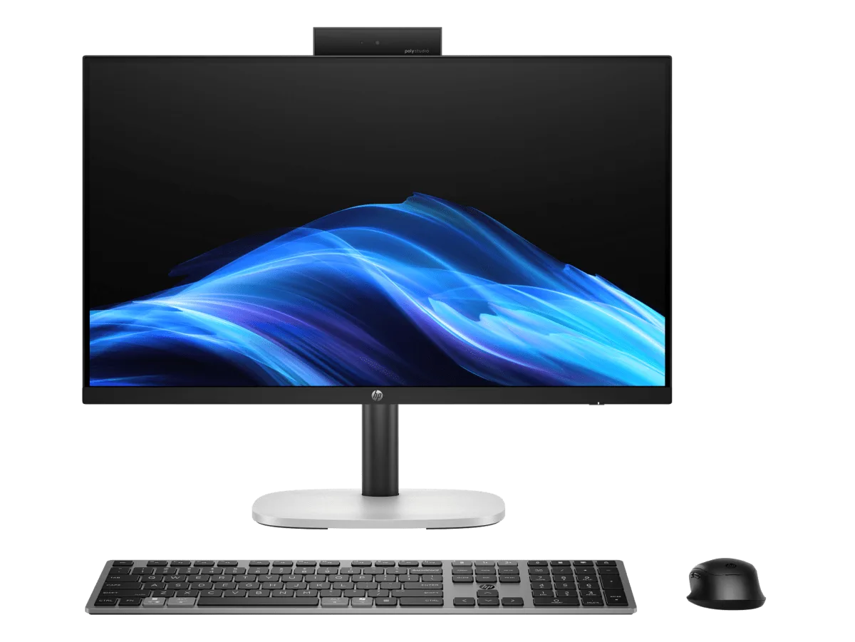 PC Todo en Uno HP ProStudio 4 AI G1i 23.8" Intel Core Ultra 5 225T 24GB DDR5 512GB SSD Windows 11 Pro CL7U5LT