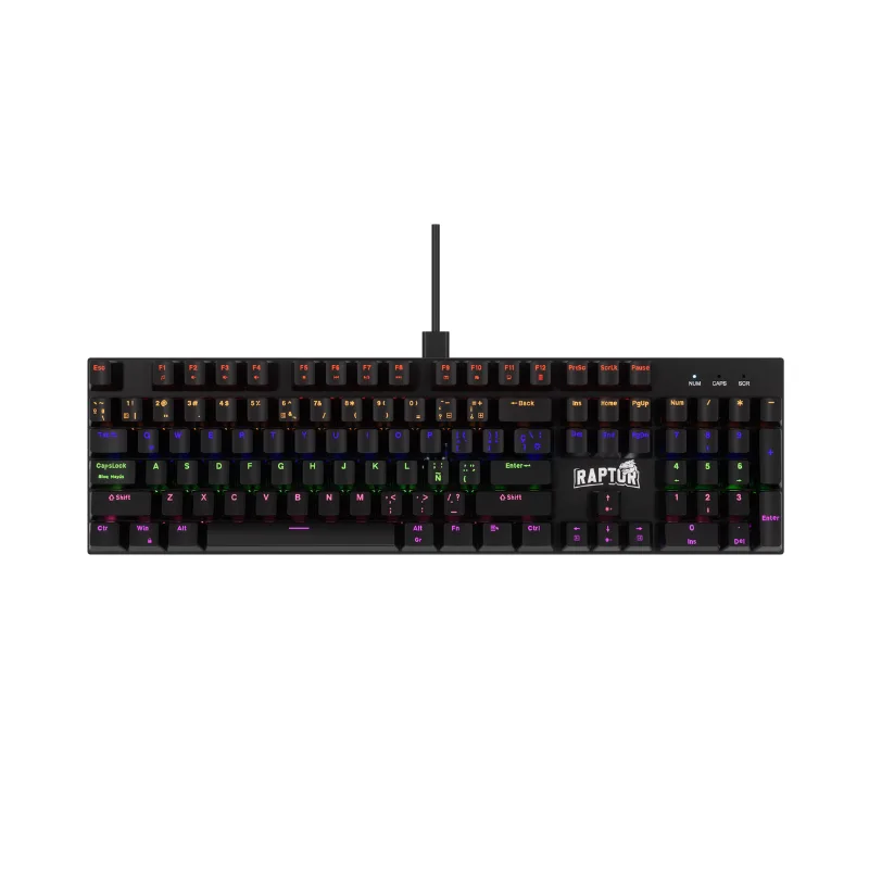 Teclado Raptor Fireclaw M104 RGB