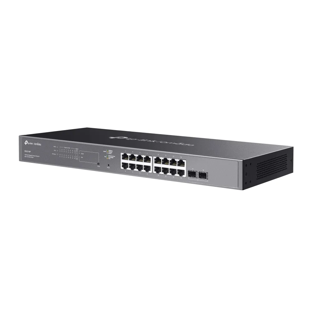 TP-LINK OMADA SW 16PORT GIGA/POE+ 2SFP