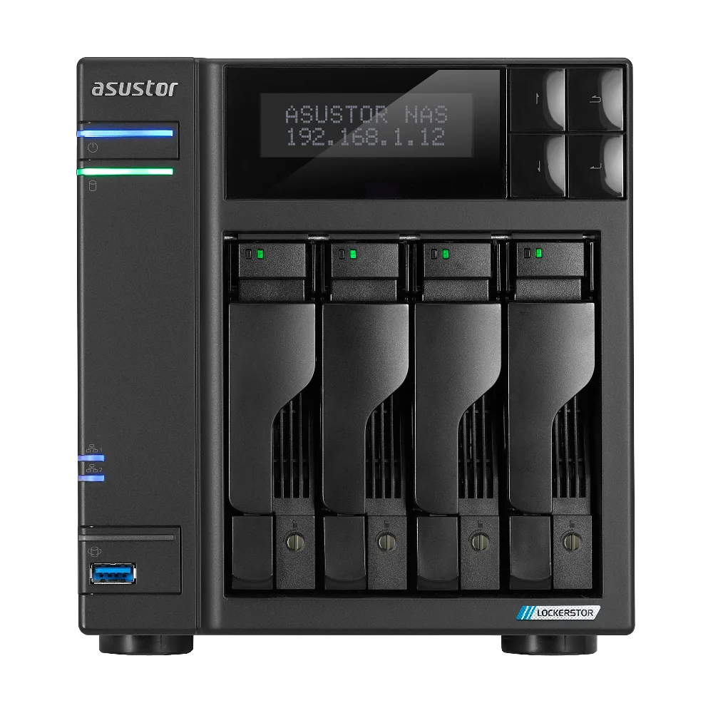 Servidor NAS Asustor Lockerstor 4 Gen2 AS6704T