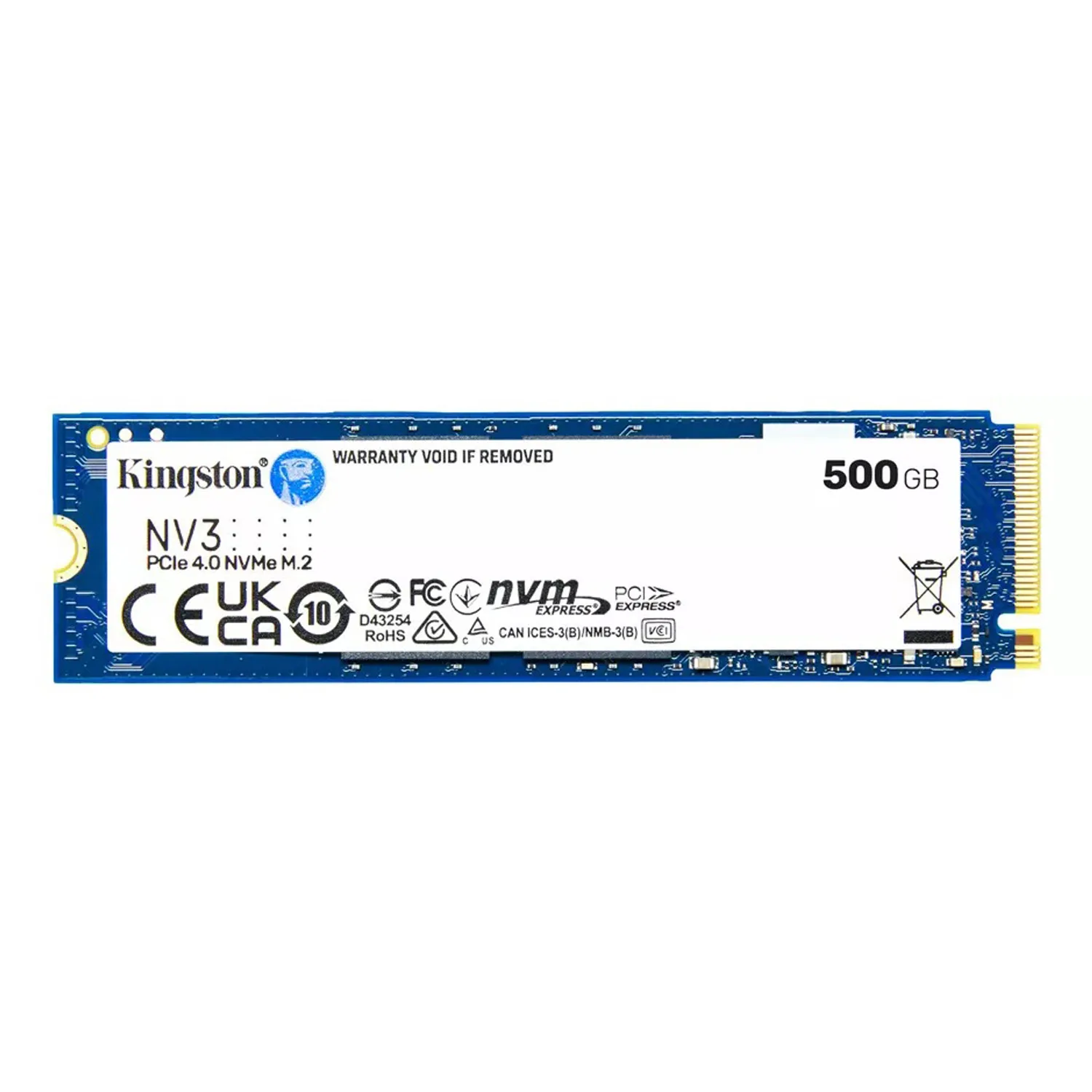 Ssd M.2 Nvme 500gb G4 Kingston Nv3