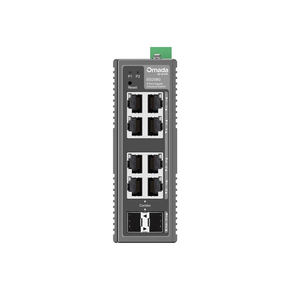 Switch Industrial TP-Link TL-IES208G 8 Puertos Gigabit Riel DIN TL-IES208G