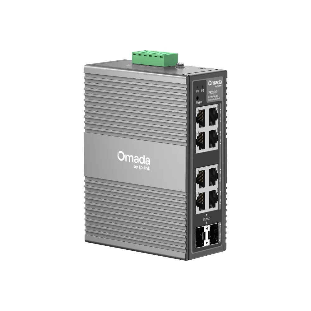 Switch Industrial TP-Link TL-IES208G 8 Puertos Gigabit Riel DIN TL-IES208G