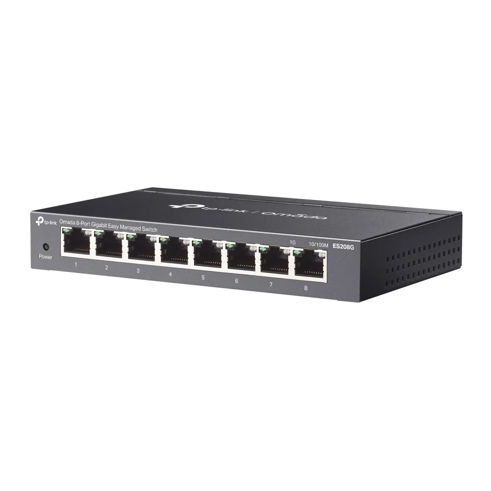 Switch TP-Link TL-ES208G Easy Smart 8 Puertos Gigabit