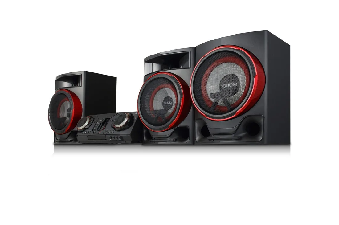 Minicomponente LG XBOOM CL88 2900W Bluetooth Karaoke CL88.DARGPLX