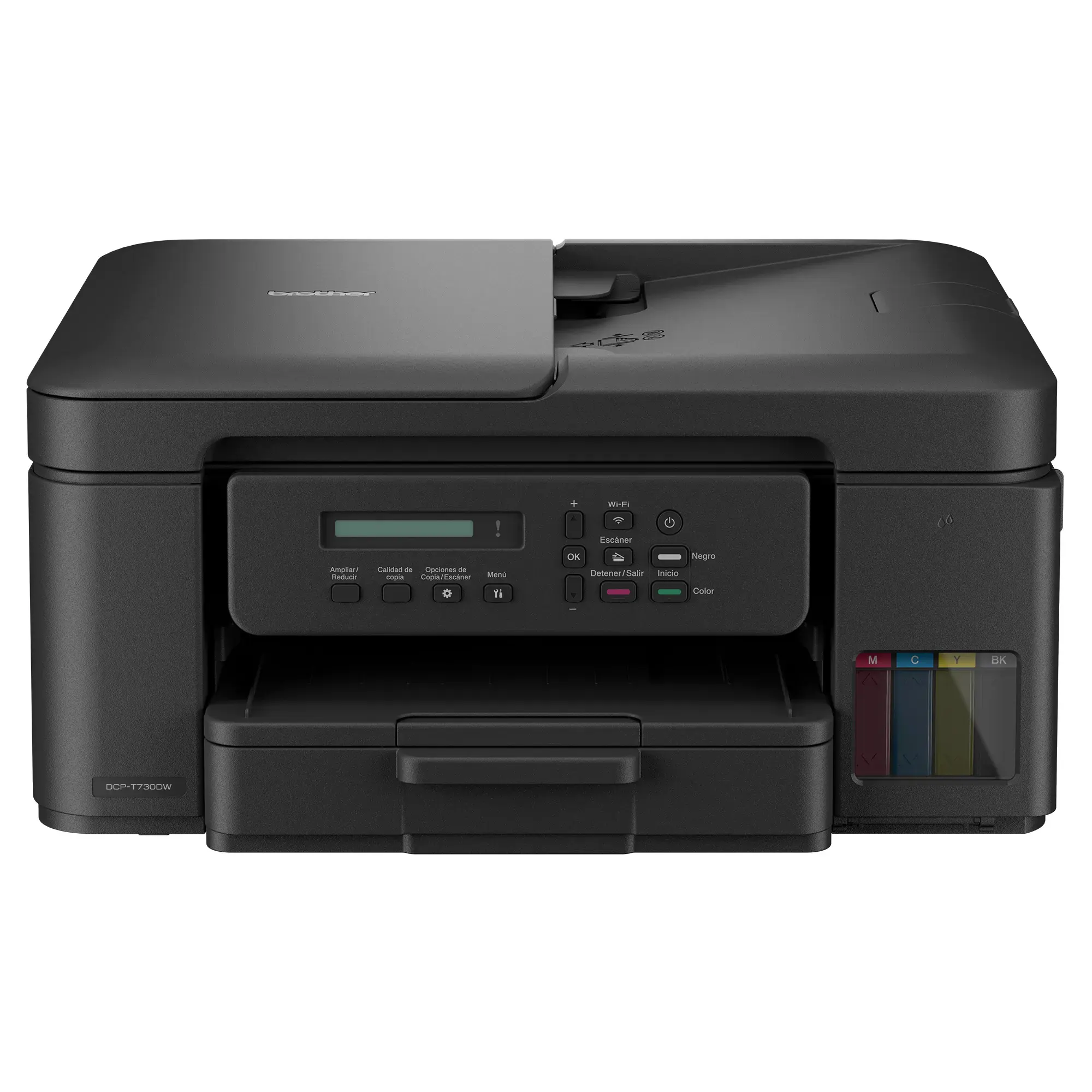 Impresora Multifunción Brother DCP-T730DW Color Sistema Continuo WiFi Dúplex ADF