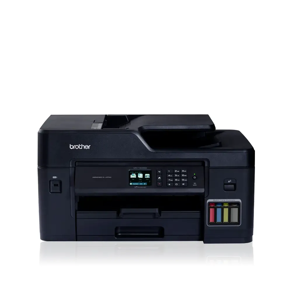 Impresora Multifunción Brother MFC-T4500DW A3 Color Sistema Continuo WiFi Red Dúplex ADF Fax