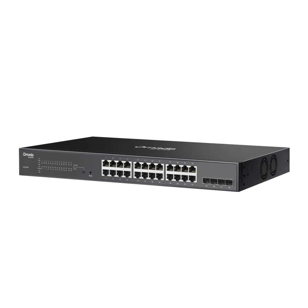 SWITCH 24P TP-LINK OMADA SG2428P GIGA POE +4 SFP — foto 3