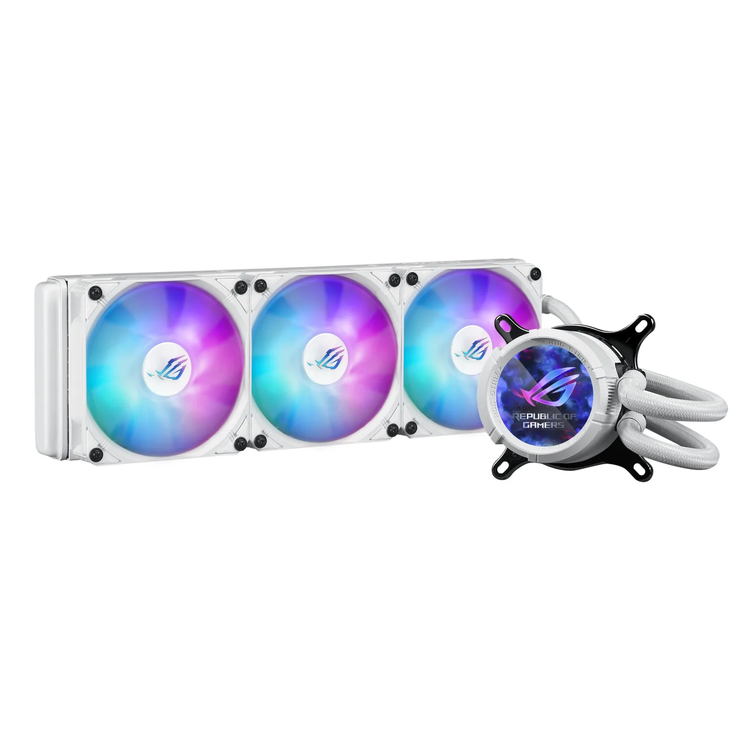 Watercooler ASUS ROG Strix LC III 360 ARGB LCD White Edition