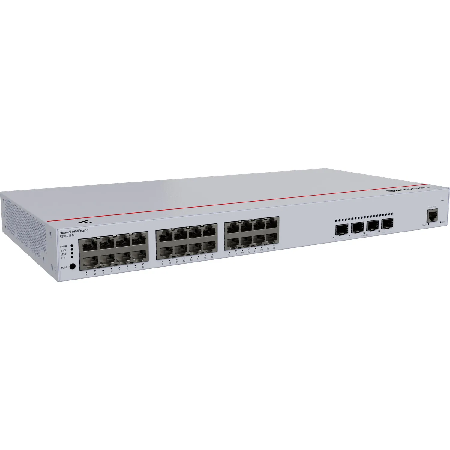 SWITCH 24P HUAWEI EKIT S310-24P4X POE+ 4SFP+ L3