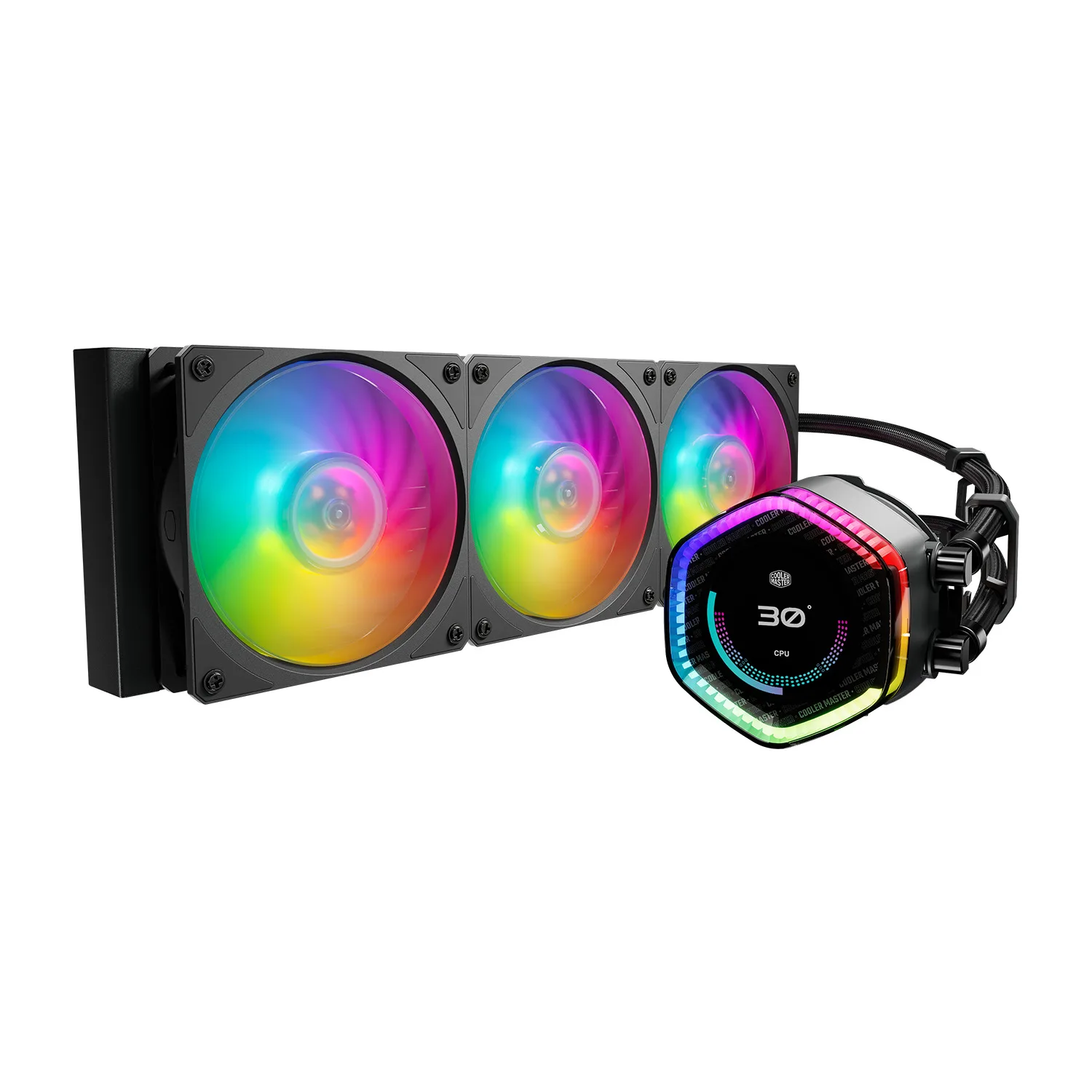 Watercooler Cooler Master MasterLiquid 360 ION ARGB con pantalla LCD