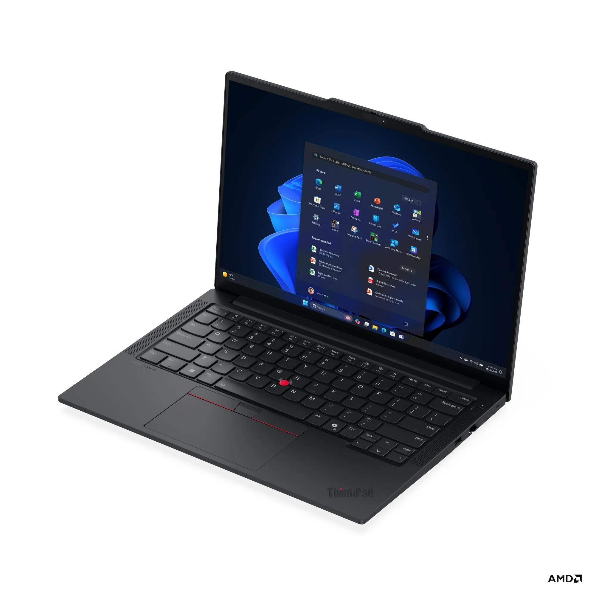 Notebook Lenovo ThinkPad E14 Gen 7 14" AMD Ryzen 5 230 16GB RAM 512GB SSD Windows 11 Pro 21T1000CAR