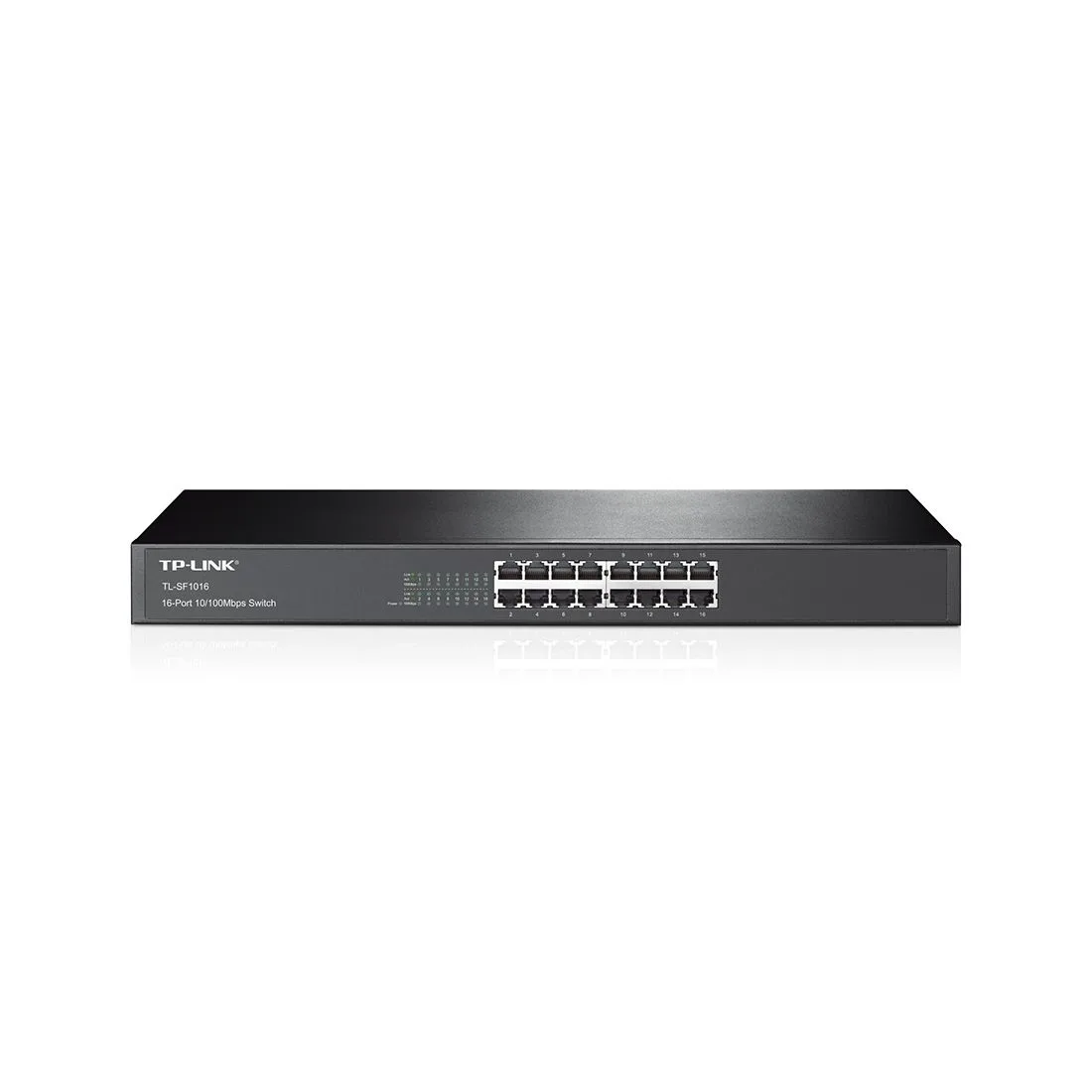 Switch TP-Link TL-SF1016 16 Puertos 10/100 Mbps No Administrable para Rack