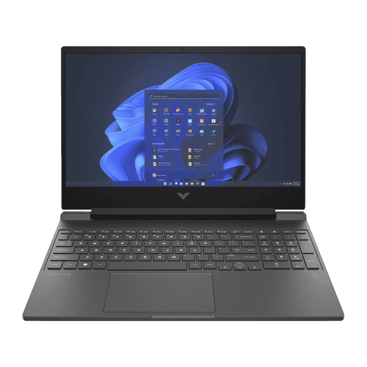 Notebook HP Victus 15-fb0126la 15.6" AMD Ryzen 7 5800H 32GB RAM 1TB SSD RTX 3050 4GB Windows 11 Home 827G7LA