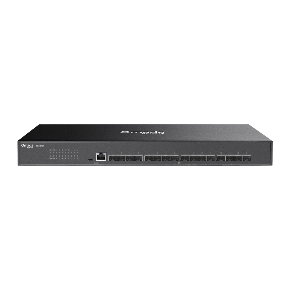 Switch TP-Link Omada TL-SX3016F 16 Puertos SFP+ 10G de Agregación Administrable
