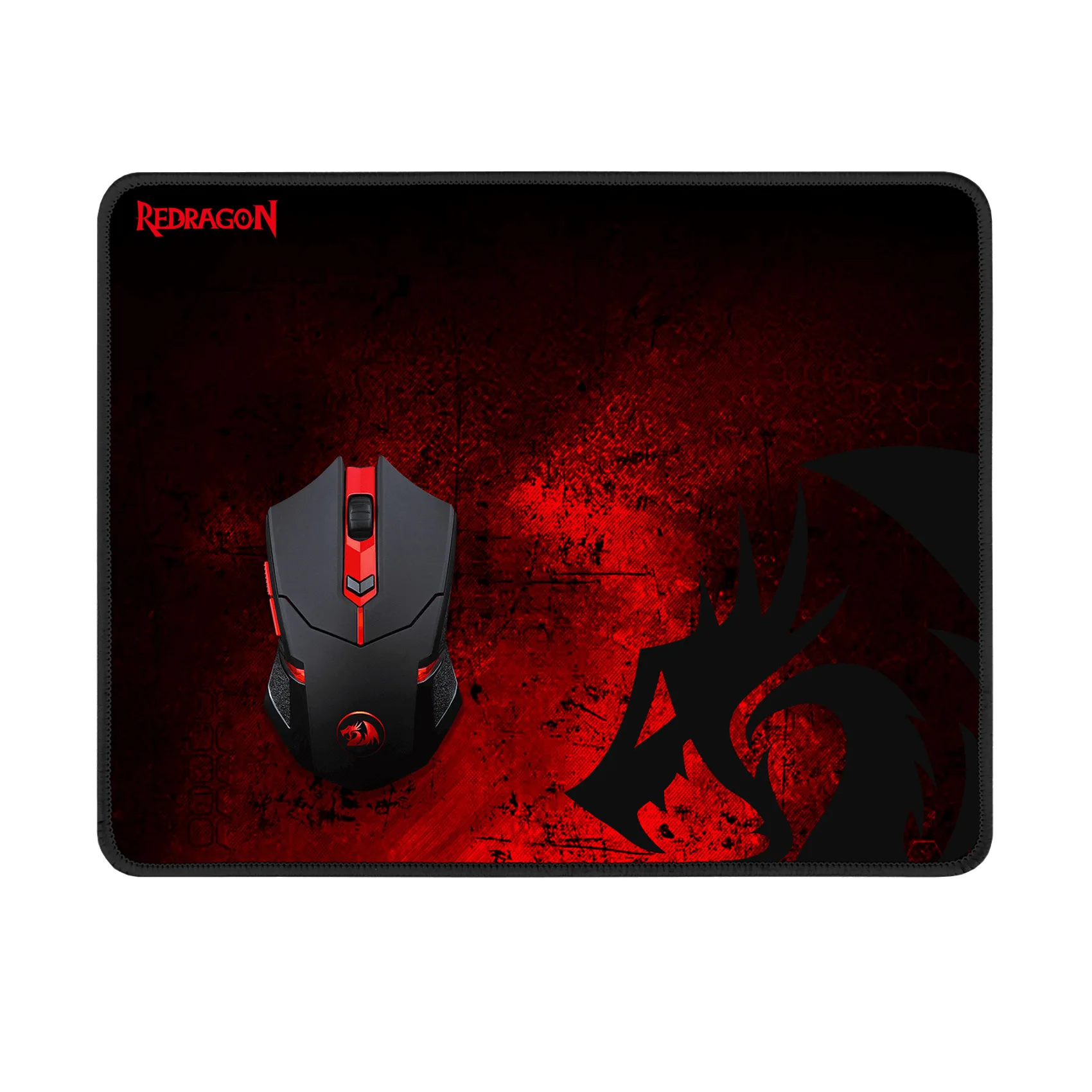 Combo Mouse y Mouse Pad Inalámbrico Redragon M601W