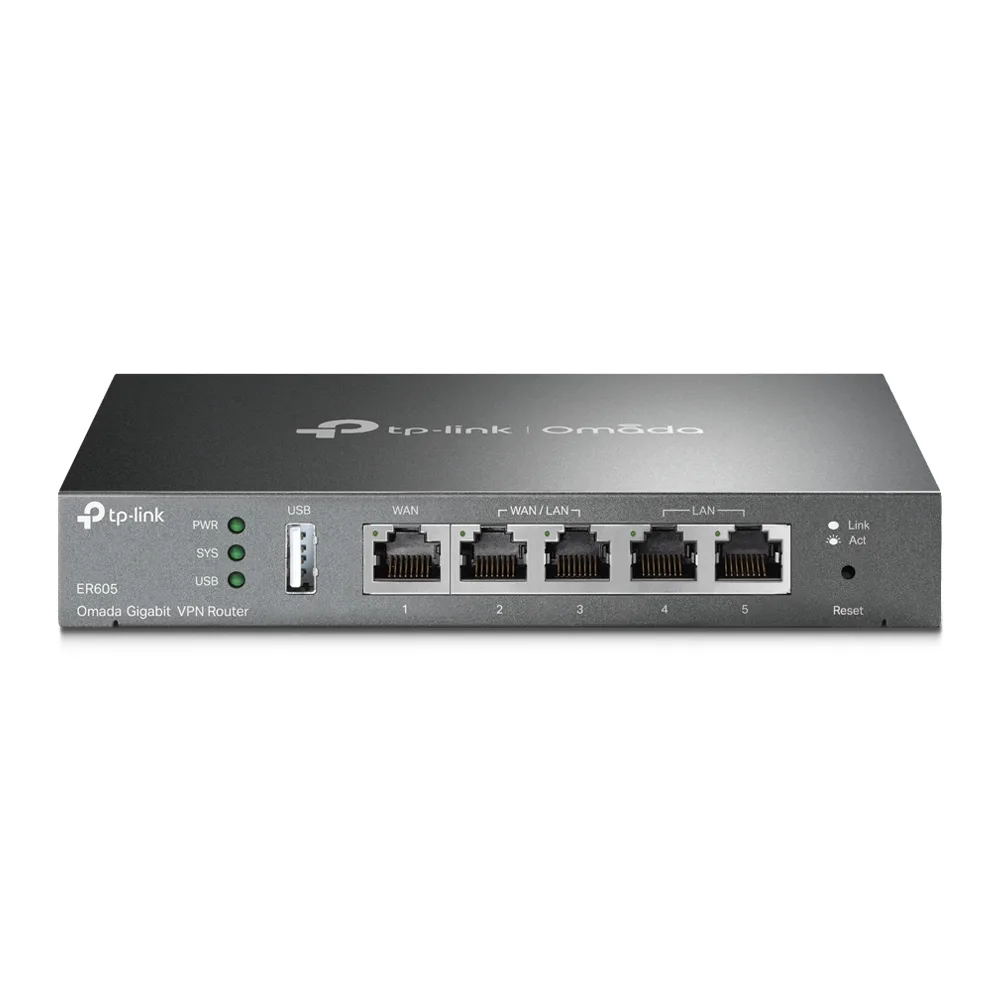 ER605 Router 5 Ptos Multiwan Omada Gigabit VPN (9597)