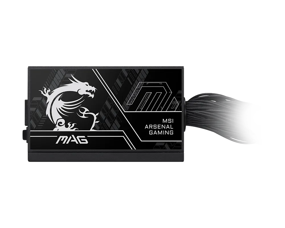 Fuente MSI MAG A750BN PCIE5 III 750W 80 Plus Bronze ATX 3.1