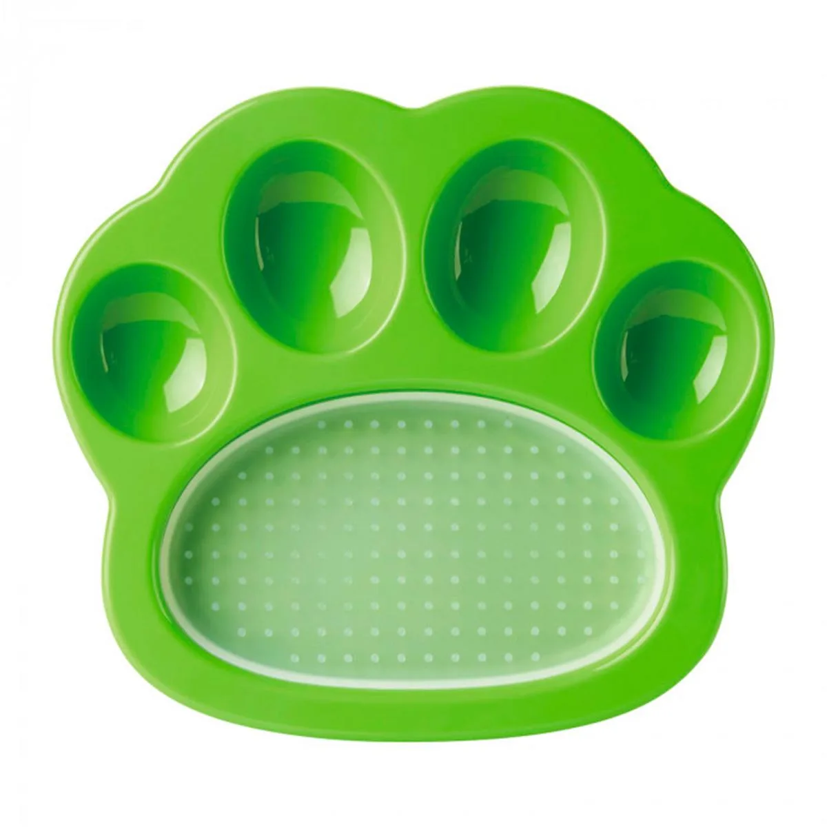Mini Alimentador Almohadilla Para Lamer Petdreamhouse Verde