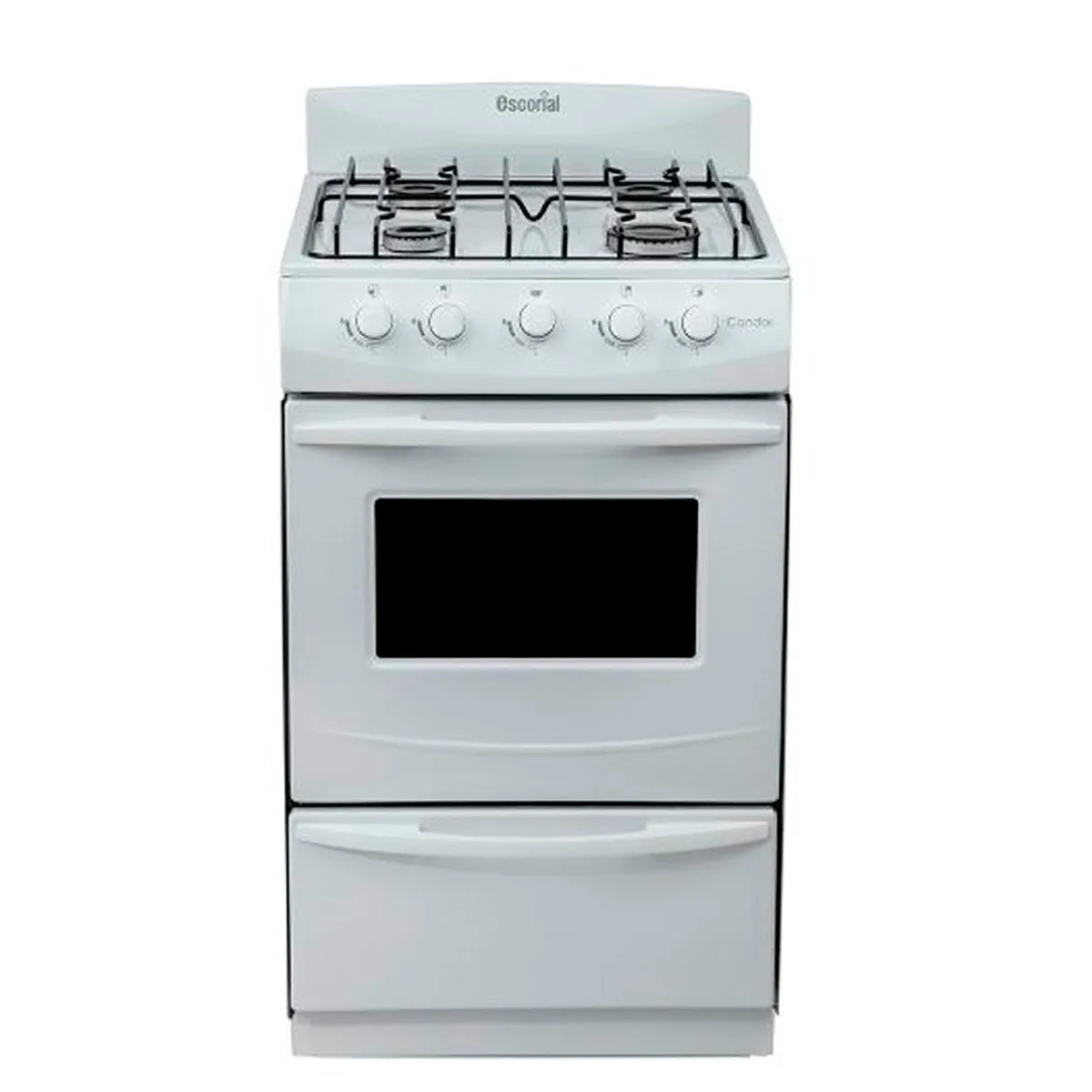 Cocina A Gas Escorial Candor S2 Color Blanco Gas Natural