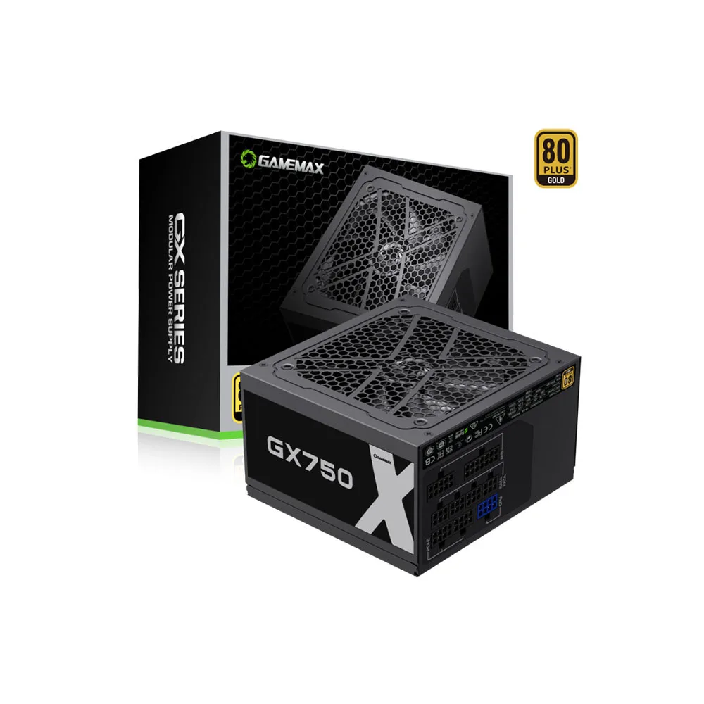 FUENTE 750W GAMEMAX 80 PLUS GOLD GX-750 M