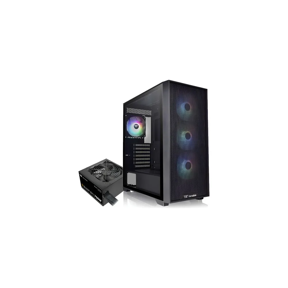GAB +750W THERMALTAKE H390 TG ARGB FAN*4 E-ATX