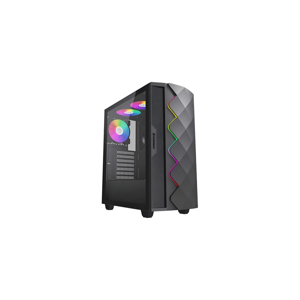 GAB GAMEMAX DIAMOND CP BK 4*FAN ARGB ATX