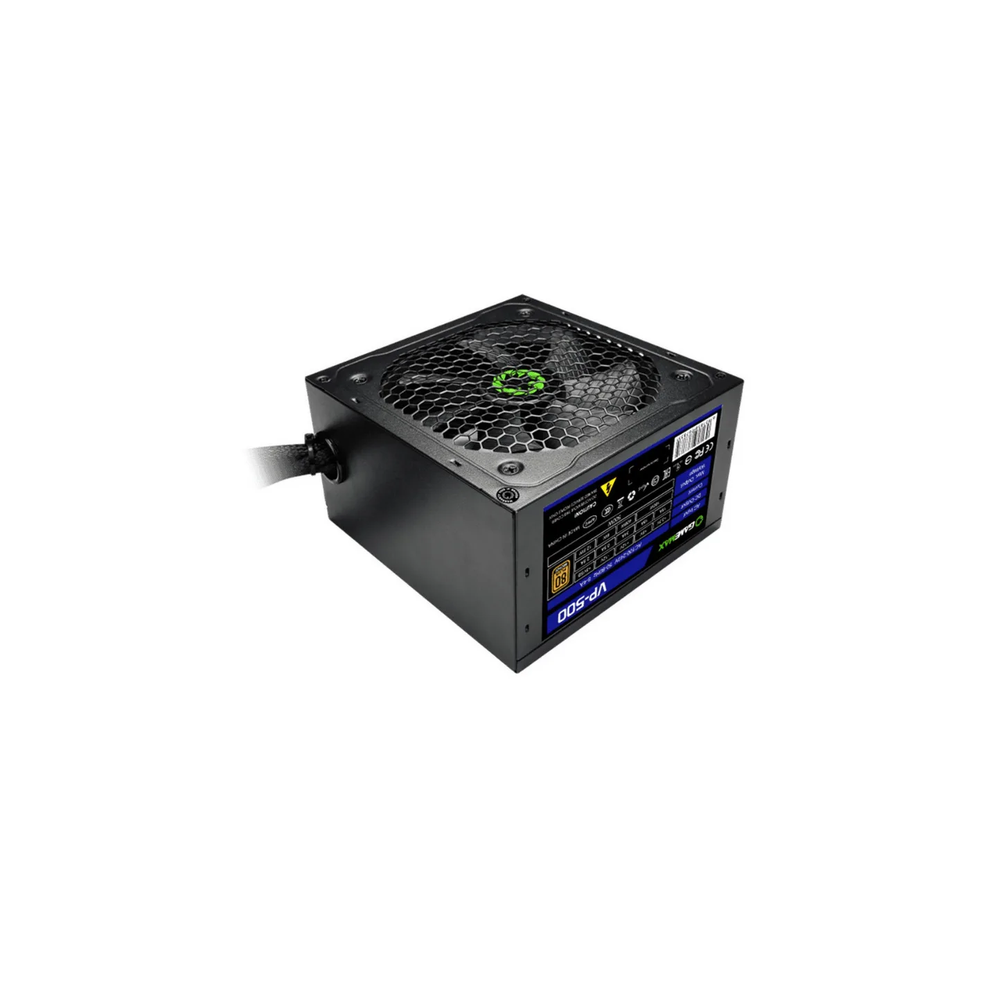 FUENTE 500W GAMEMAX 80 PLUS BRONZE VP-500