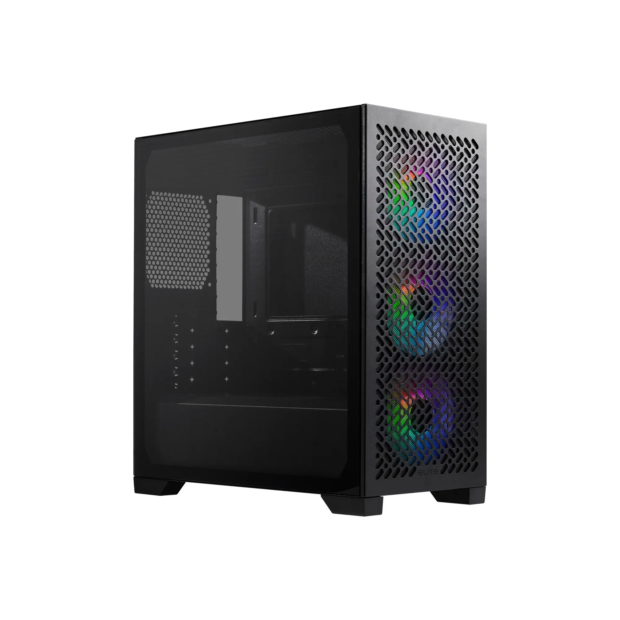 GAB COOLER MASTER ELITE 302 3*FAN ARGB M-ATX BK