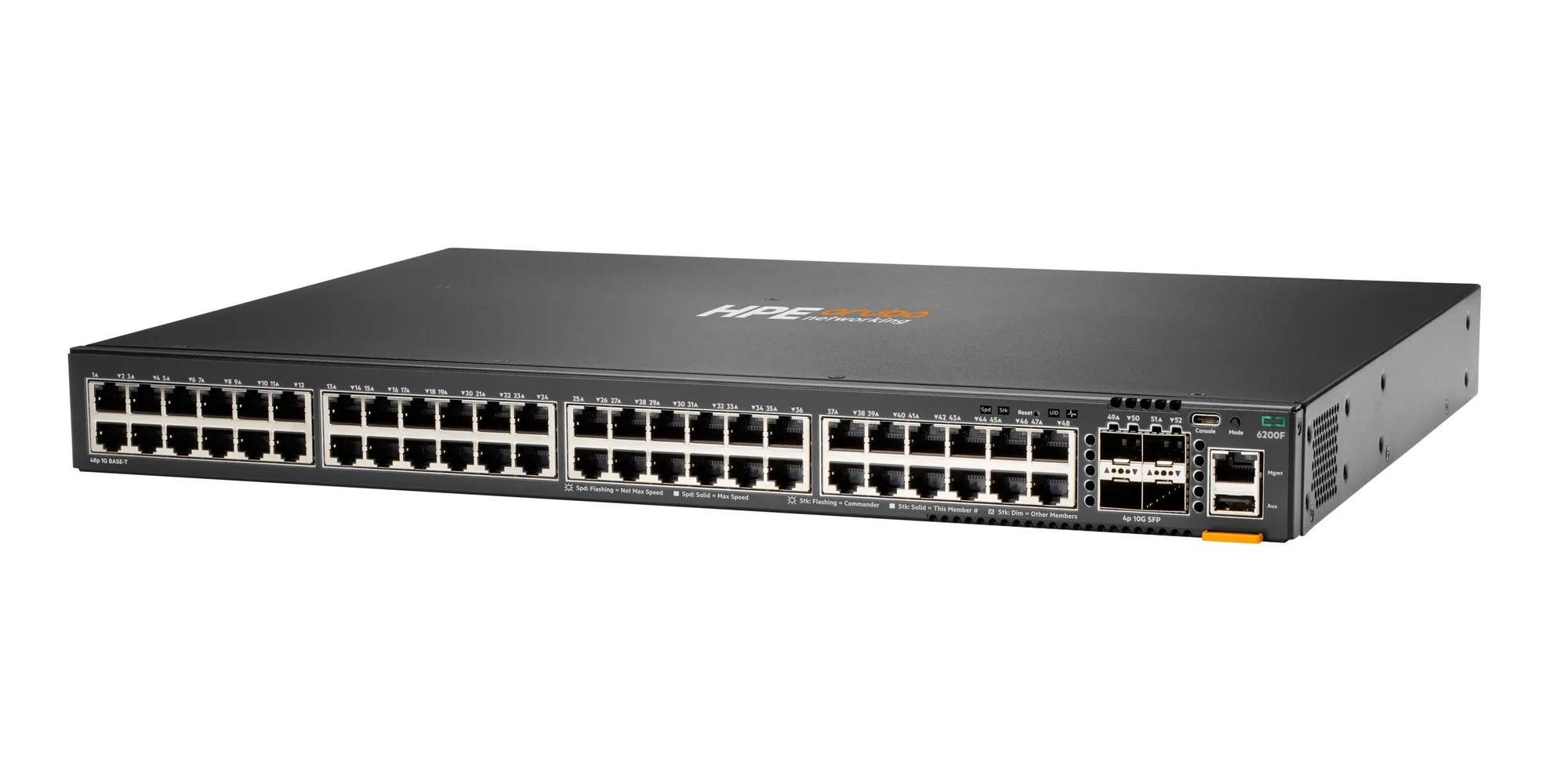 Switch Aruba CX 6200F 48 Puertos Gigabit 4 SFP+ 10G Administrable Capa 3 Lite