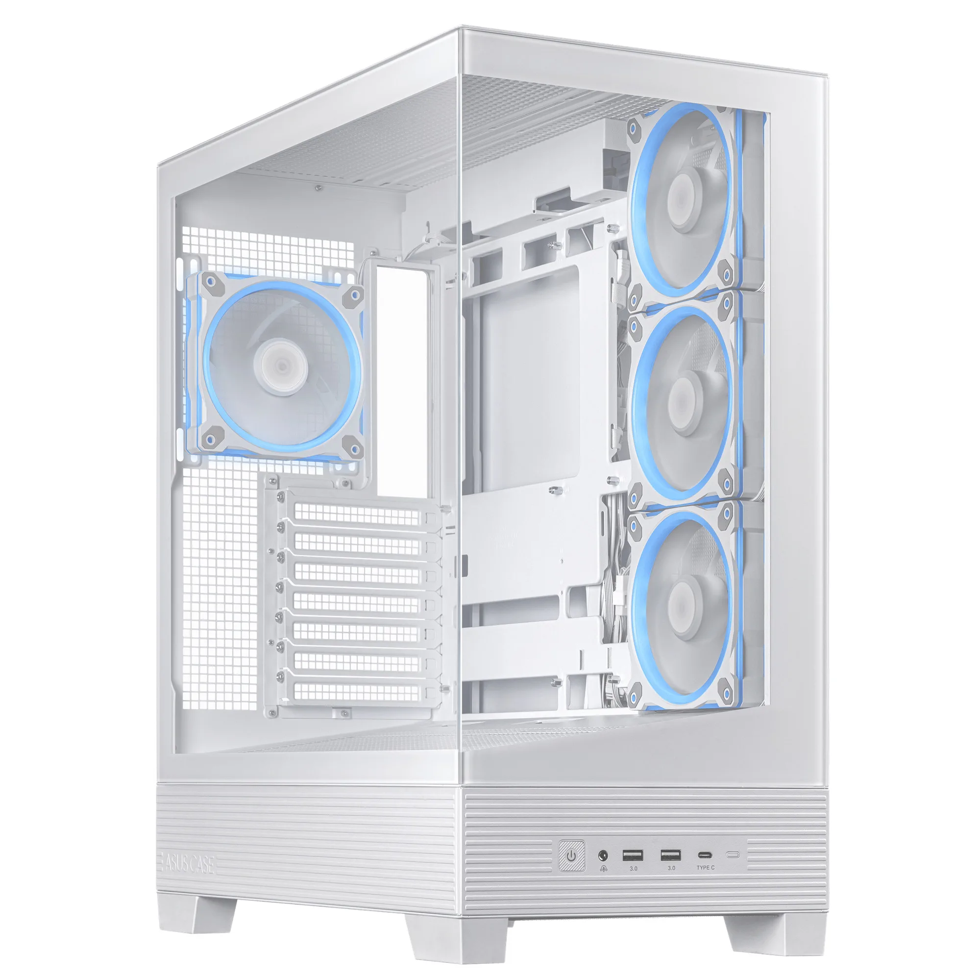 GAB ASUS A31 PLUS TG ARGB WHITE V TEMPLADO