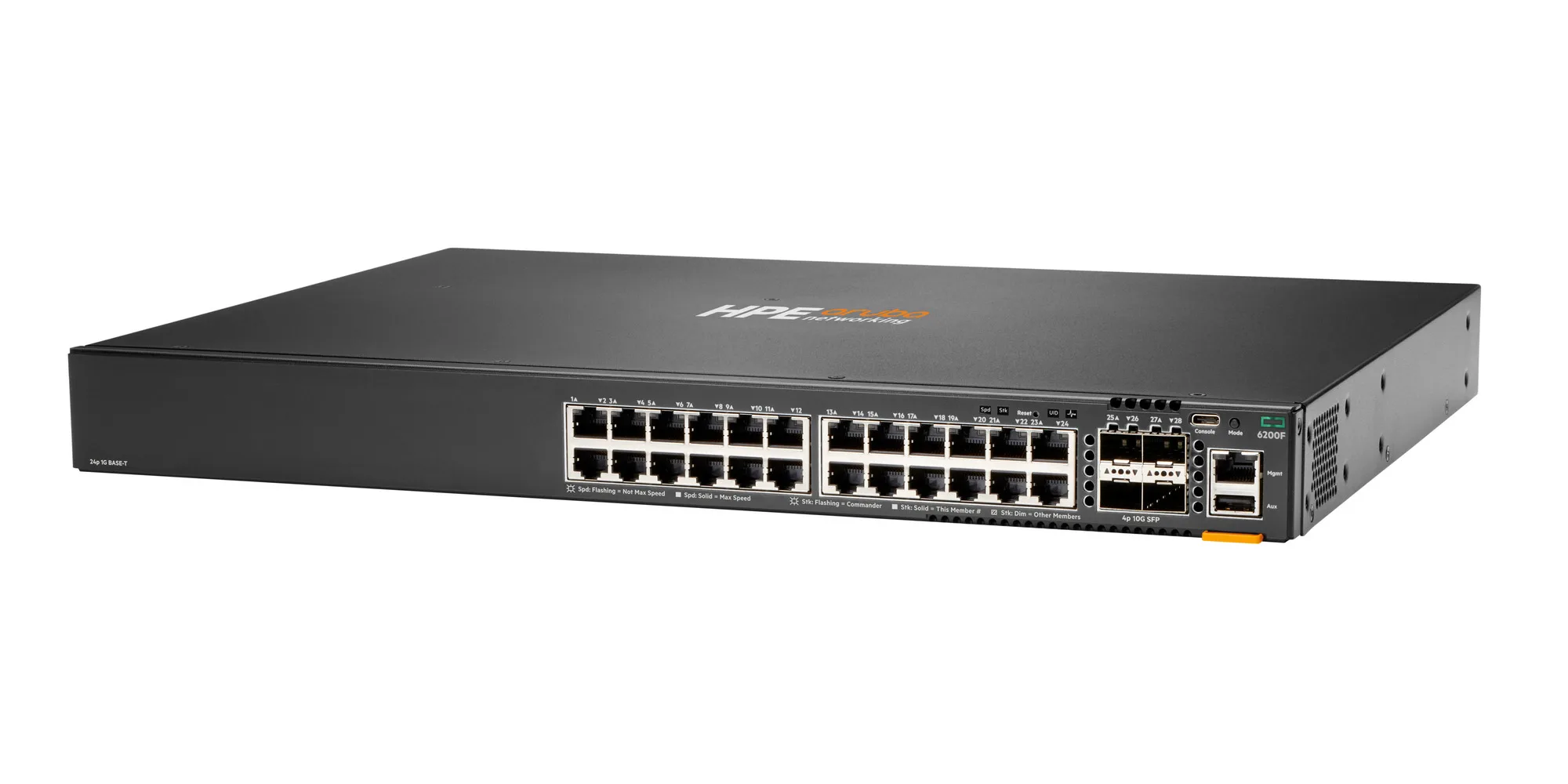 Switch Aruba CX 6200F 24 Puertos Gigabit 4 SFP 1G Administrable Capa 3 Lite S0M81A