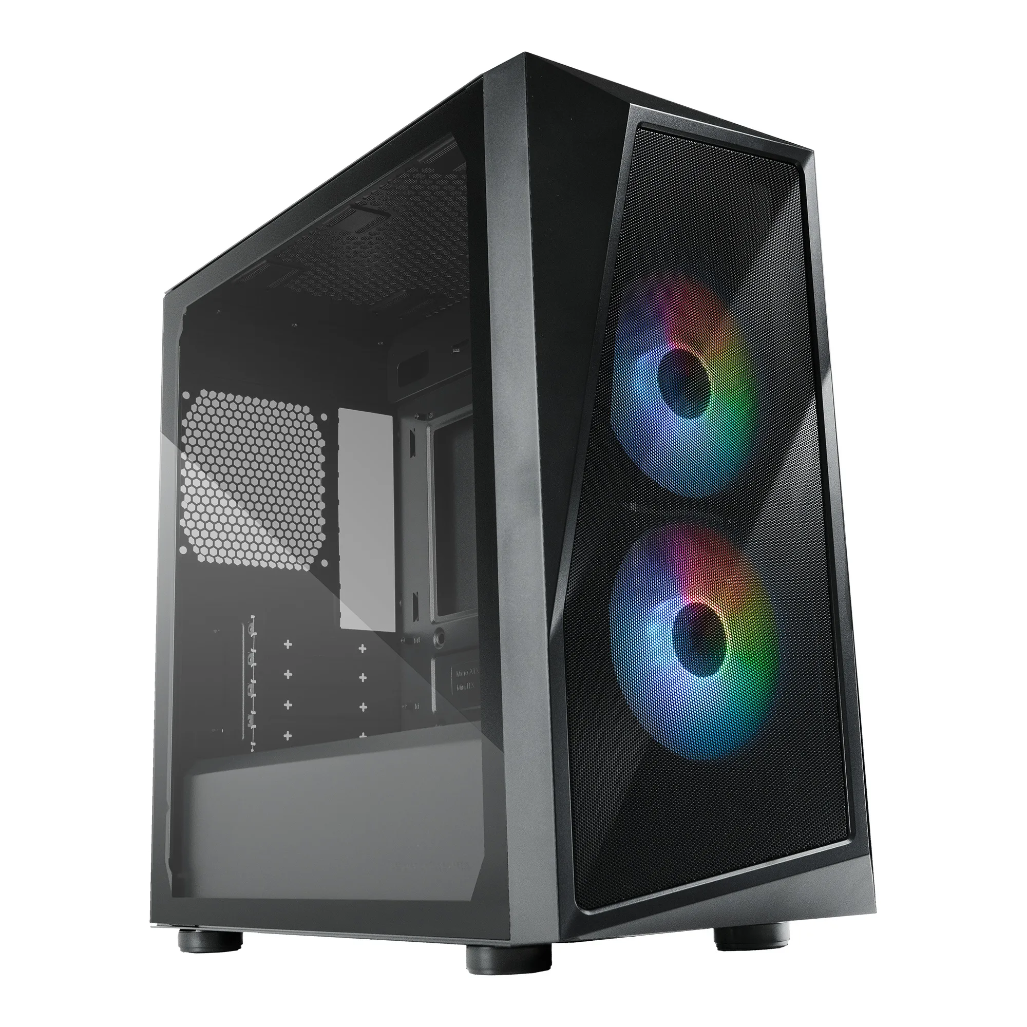 GAB COOLER MASTER CMP 320 2*FAN ARGB M-ATX BK