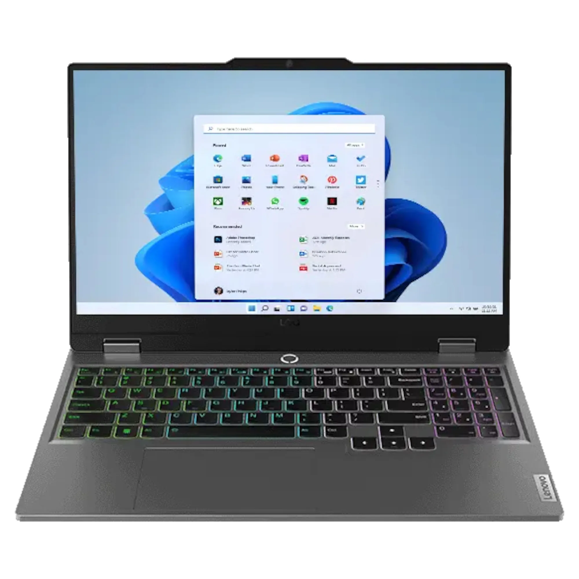 Notebook Lenovo LOQ 15.6 pulgadas Core i5-12450HX 16GB RAM 512GB SSD RTX 3050 Windows 11 — foto 2